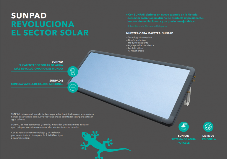 Termo Solar Sunpad